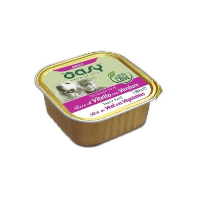 OASY DOG PATE' ADULT VITELLO 150GR