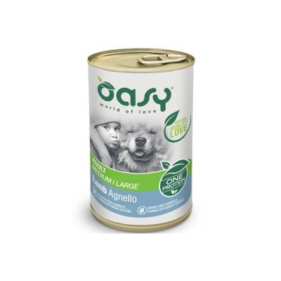 OASY DOG ONE ADULT M/L AGNELLO 400GR