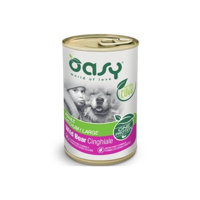 OASY DOG ONE ADULT M/L CINGHIALE 400GR