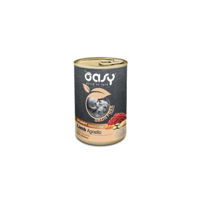 OASY DOG GRAIN FREE M/L PUPPY AGNELLO 400GR