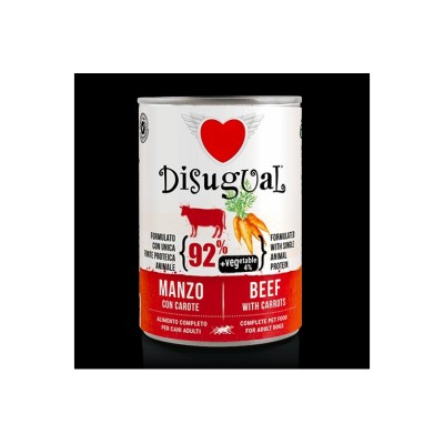 DISUGUAL VEGETABLE MANZO E CAROTE 400GR