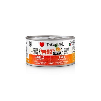DISUGUAL VEGETABLE ADULT AGNELLO E CAROTE 150GR