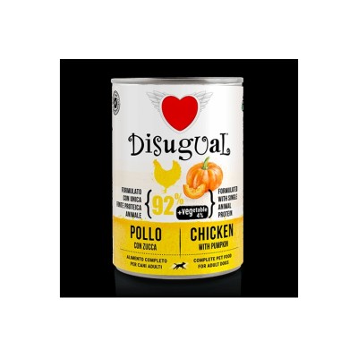 DISUGUAL VEGETABLE POLLO E ZUCCA 400GR