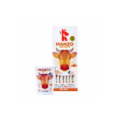REAL BOWL DOG MANZO GF MULTIPACK 7PZx150GR