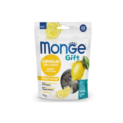 MONGE GIFT SUPER M IMMUNITY CONIGLIO CON LIMONE 150GR