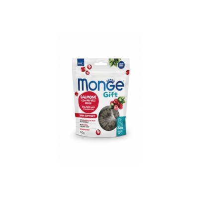 MONGE GIFT SUPER M sSKIN SALMONE CON MIRTILLI 150GR
