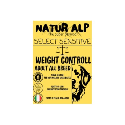 NATUR ALP DOG SELECT SENSITIVE ADULT WEIGHT CONTROLL 2KG