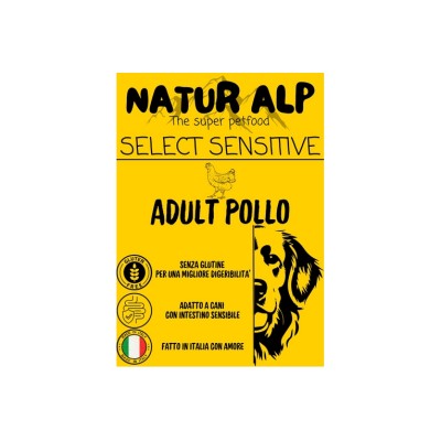 NATUR ALP SELECT SENSITIVE ADULT POLLO 12KG