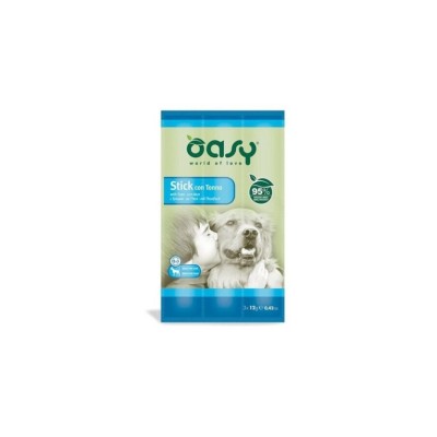 OASY SNACK DOG STICK TONNO 3X12GR