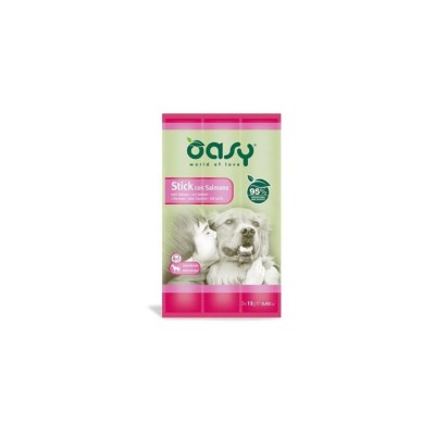 OASY SNACK DOG STICK SALMONE 3X12GR