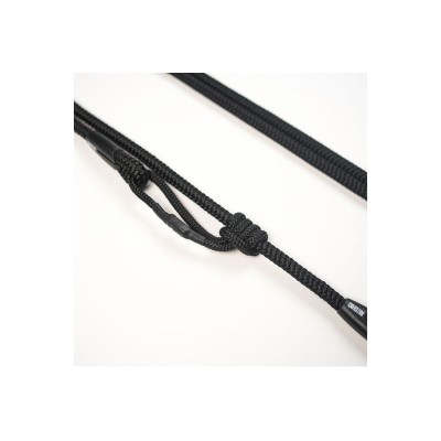 RINGHIO GUINZAGLIO ALLUNGABILE TOTAL BLACK 180CM