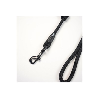 RINGHIO GUINZAGLIO ALLUNGABILE TOTAL BLACK 180CM