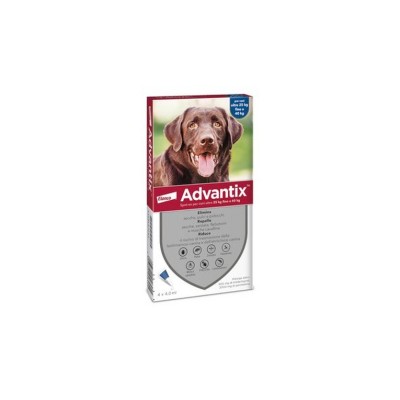 ADVANTIX SPOT ON ANTIPARASSITARIO PER CANI DA 25 A 40KG 4 PIPETTE