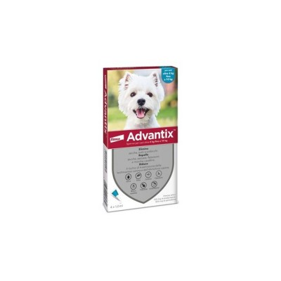 ADVANTIX SPOT ON ANTIPARASSITARIO PER CANI DA 4 A 10KG 1 PIPETTA
