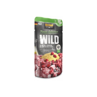 BELCANDO SELVAGGINA CON MIGLIO & MIRTILLI 125GR