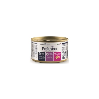 EXCLUSION DIET HYPO CAT PORK&POTATO 85GR