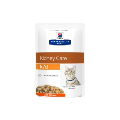 HILL'S DIET CAT K/D POLLO BUSTA 85GR