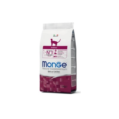 MONGE NATURAL SUPERPREMIUM CAT INDOOR 400GR