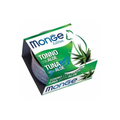 MONGE CAT FRUIT KITTEN TONNO E ALOE 80GR