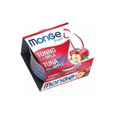 MONGE CAT FRUIT TONNO CON MELA 80GR