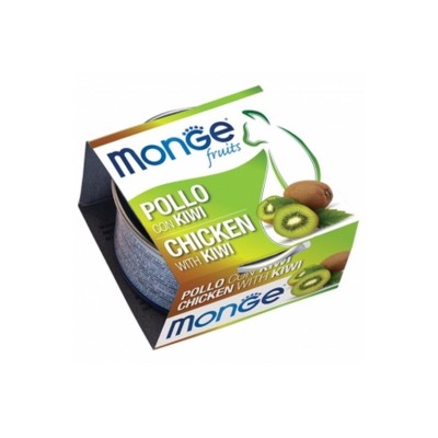 MONGE CAT FRUIT POLLO CON KIWI 80GR