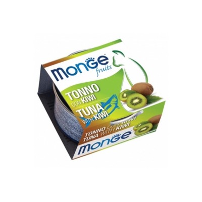 MONGE CAT FRUIT TONNO CON KIWI 80GR