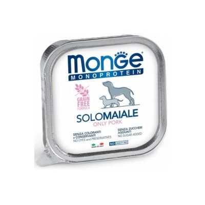 MONGE MONOPROTEICO SOLO MAIALE 150GR