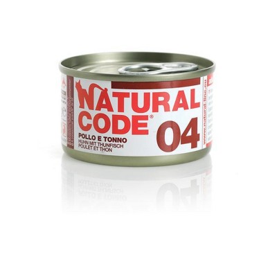 NATURAL CODE 04 POLLO E TONNO 85 GR