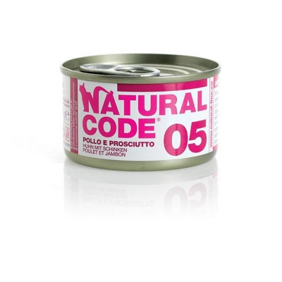NATURAL CODE 05 POLLO E PROSCIUTTO 85 GR
