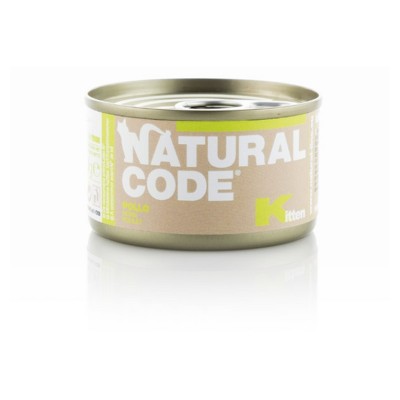 NATURAL CODE KITTEN POLLO 85 GR
