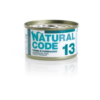 NATURAL CODE 13 TONNO E FORMAGGIO 85 GR