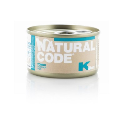 NATURAL CODE KITTEN TONNO 85GR