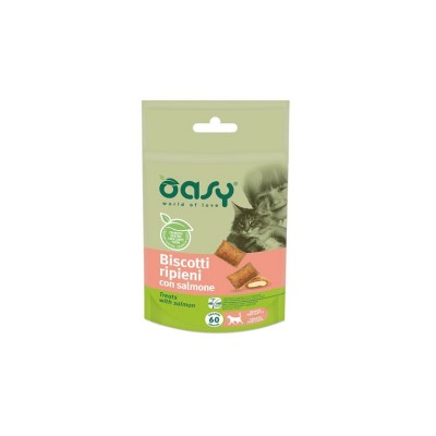 OASY CAT BISCOTTI SALMONE 60GR