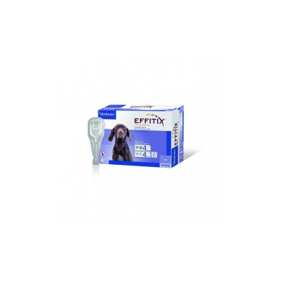 VIRBAC EFFITIX CANI MEDIUM 10-20KG 4 PIPETTE