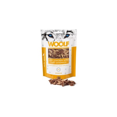 WOOLF SANDWICH DI POLLO E MERLUZZO 100GR
