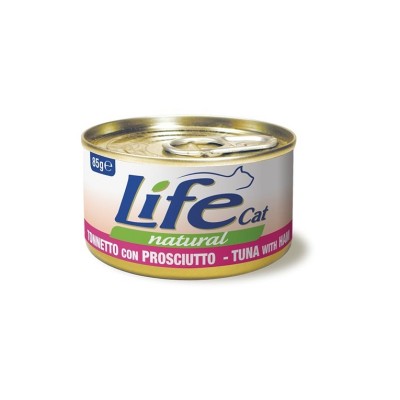 LIFE CAT FILETTI DI TONNO CON PROSCIUTTO 85GR