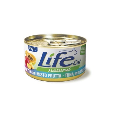 LIFE CAT FILETTI DI TONNETTO CON MISTO FRUTTA 85GR