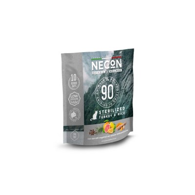 NECON NW CAT STERILISED TACCHINO E RISO 400GR