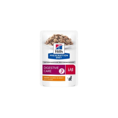 HILL'S DIET CAT I/D POLLO BUSTA 85GR