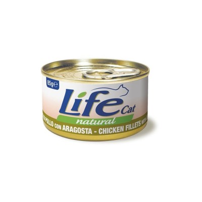 LIFE CAT FILETTI DI POLLO CON ARAGOSTA 85 GR