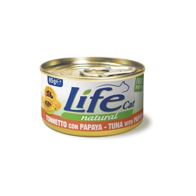 LIFE CAT FILETTI DI TONNETTO CON PAPAYA 85GR