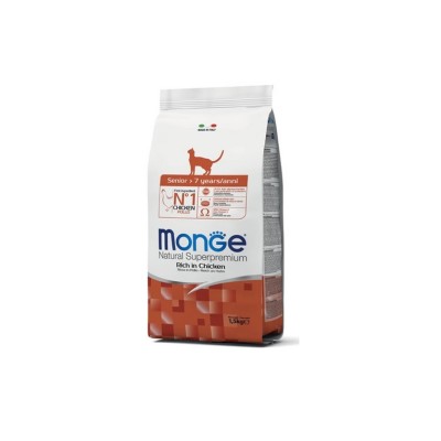MONGE NATURAL SUPERPREMIUM CAT SENIOR 400GR