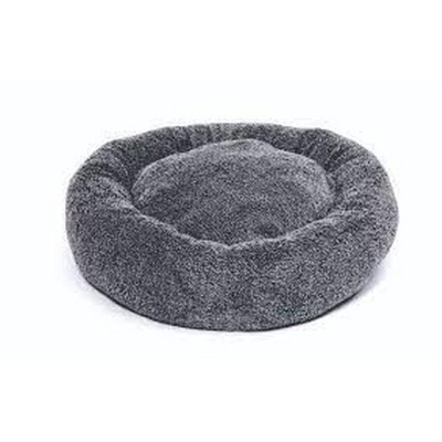 LEOPET CUCCIA CIAMBELLA PELLICCETTA GRIGIA 75CM