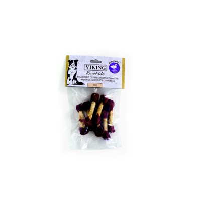 LEOPET VIKING MANUBRIO DI PELLE BOVINA E ANATRA 80GR