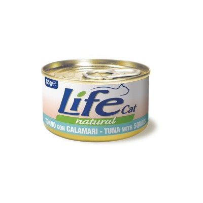 LIFE CAT FILETTI DI TONNO CON CALAMARI 85GR