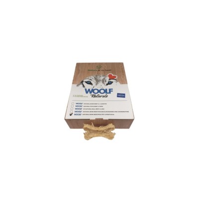 WOOLF OSSO NATURALE DI MANZO, VERDURE, CONDIOTINA E GLUCOSAMINA