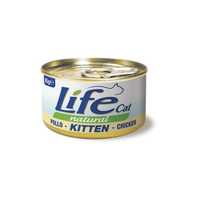LIFE CAT KITTEN POLLO 85GR