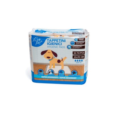LEOPET TAPPETINI IGIENICI 50PZ 60X90