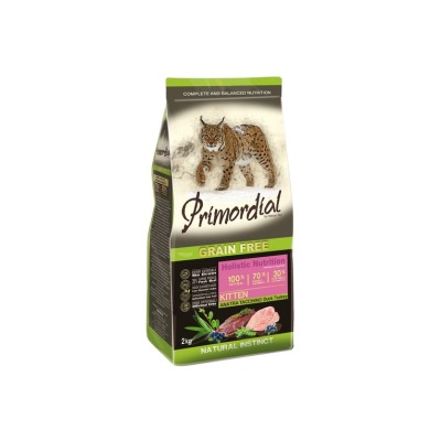 PRIMORDIAL CAT KITTEN ANATRA E TACCHINO 400gr