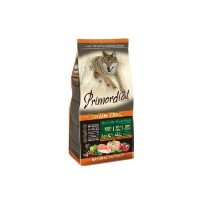PRIMORDIAL DOG ADULT POLLO E SALMONE 2KG
